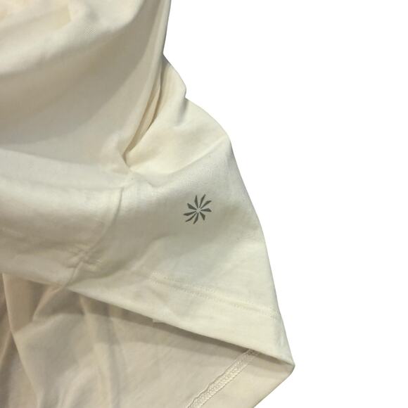 Athleta NEW Women’s Air Out Cinch Tee, cream, Size XL - Picture 6 of 10